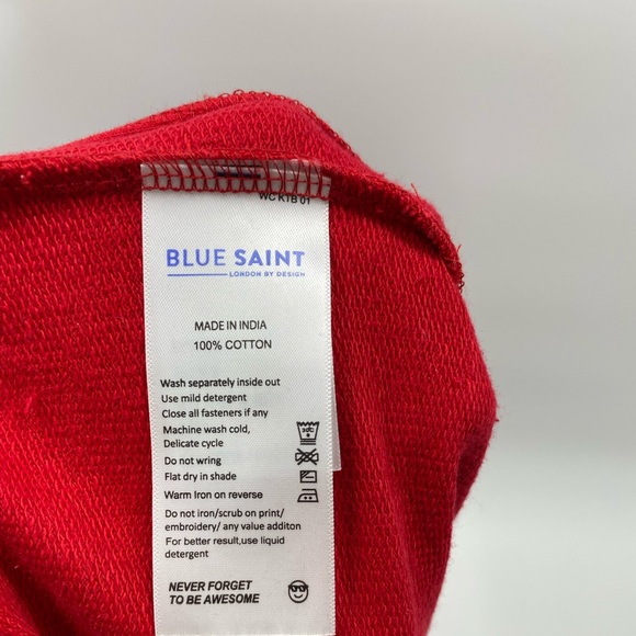 BLUE SAINT MEN RED SHORTS 34 WAIST NWT - Picture 2 of 5